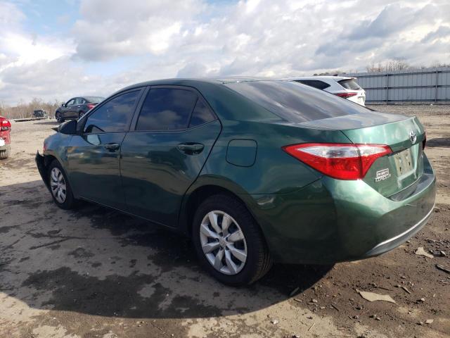 Image 2 of 2014 TOYOTA COROLLA L 2014 with VIN 2T1BURHEXEC046384