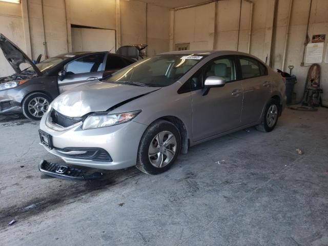 Image 1 of 2014 HONDA CIVIC LX 2014 with VIN 19XFB2F54EE018924