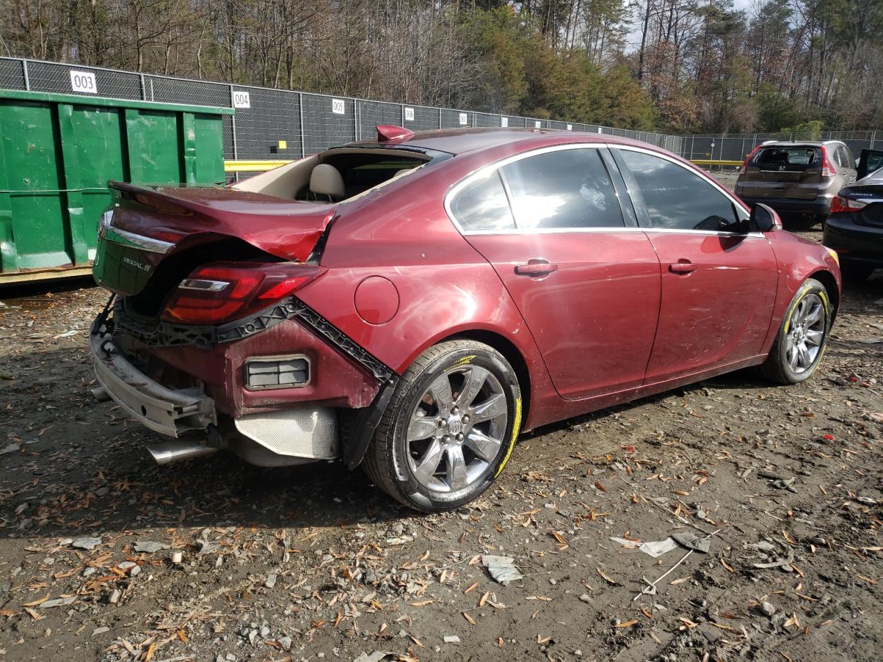 Image 3 of 2016 BUICK REGAL  2016 with VIN 2G4GK5EX2G9202166