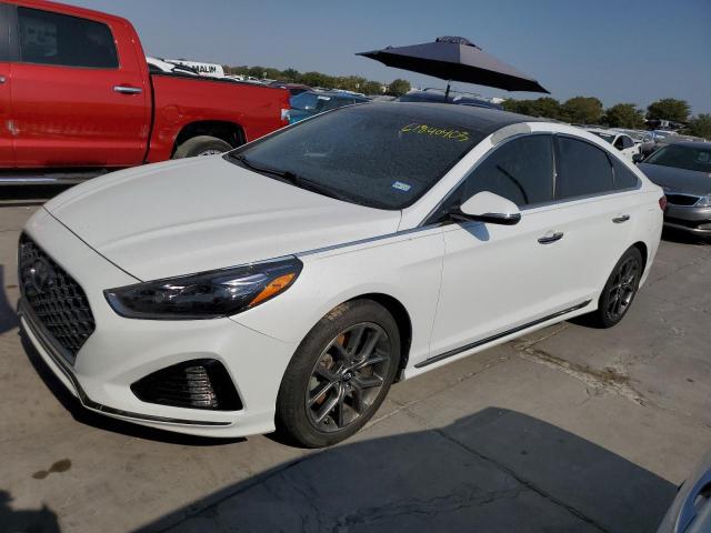 Image 1 of 2018 HYUNDAI SONATA SPORT 2018 with VIN 5NPE34AB5JH715669