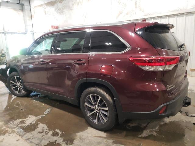 Obraz 2 z 2019 TOYOTA HIGHLANDER SE 2019 z VIN 5TDJZRFH1KS701562