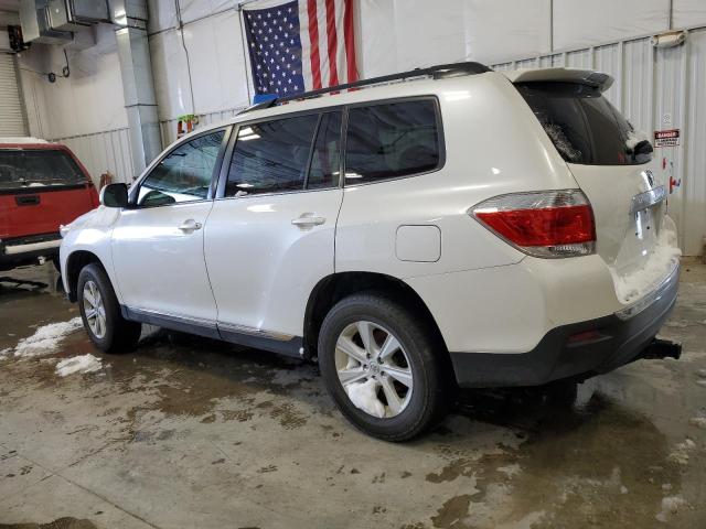 Image 2 of 2013 TOYOTA HIGHLANDER BASE 2013 with VIN 5TDBK3EH2DS235747