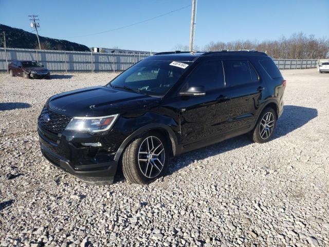 Image 1 of 2018 FORD EXPLORER SPORT 2018 with VIN 1FM5K8GT2JGB29490