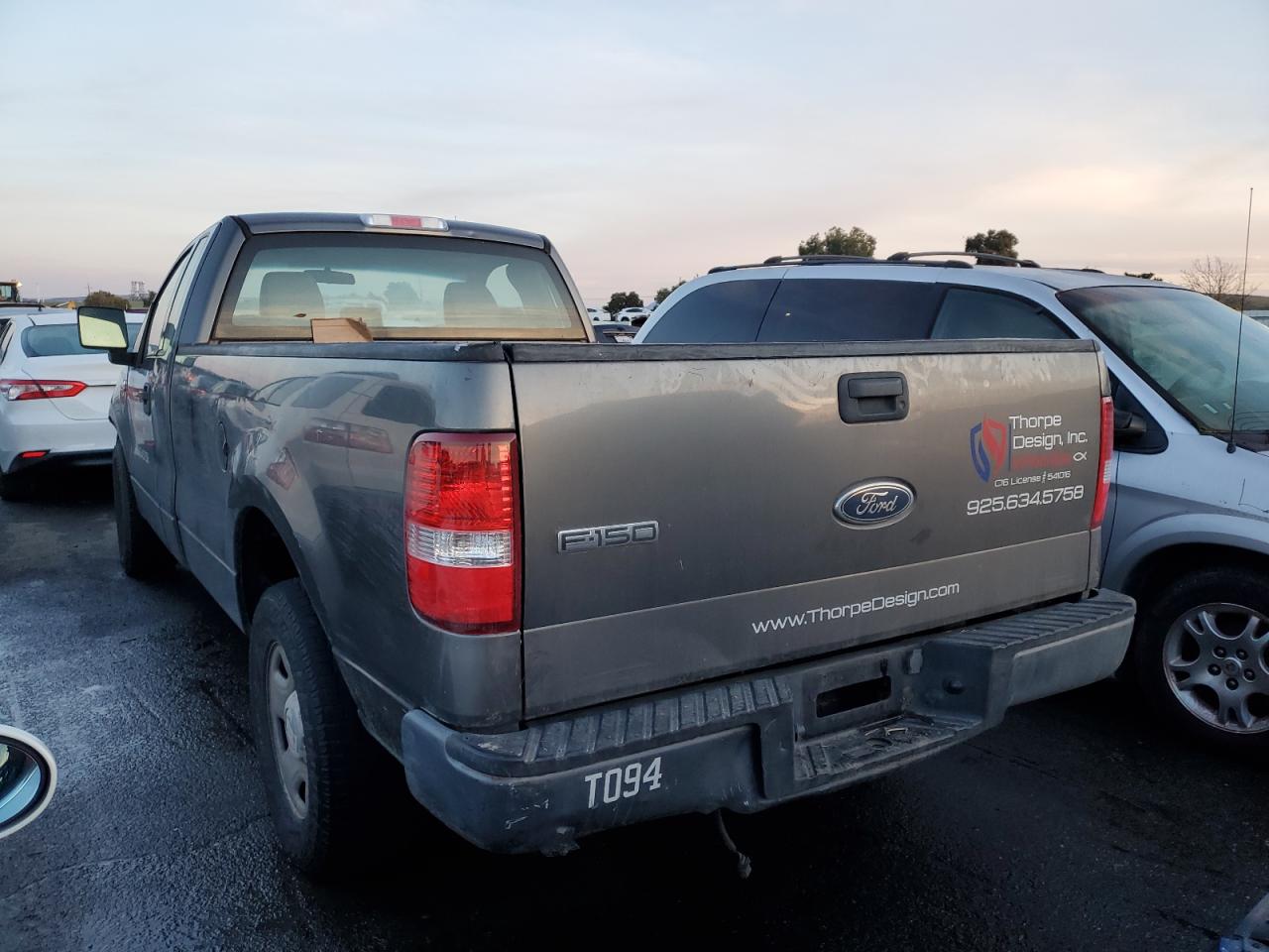 Image 2 of 2005 FORD F150  2005 with VIN 1FTVF12525NA85520
