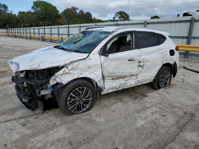 Image 1 of 2020 HYUNDAI TUCSON LIMITED 2020 with VIN KM8J33AL3LU146598
