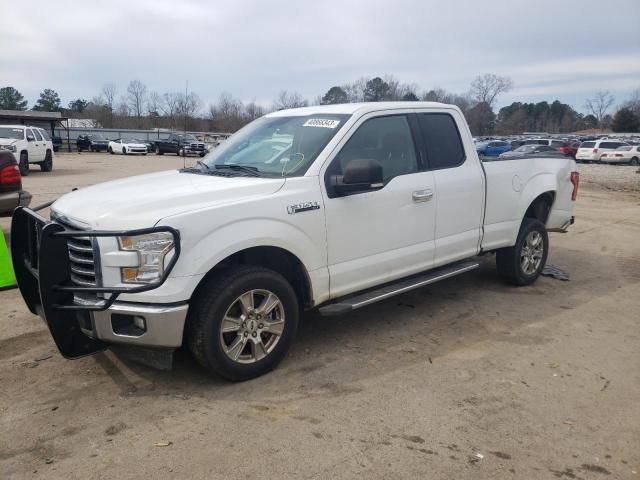 Image 1 of 2017 FORD F150 SUPER CAB 2017 with VIN 1FTEX1CFXHFC80896
