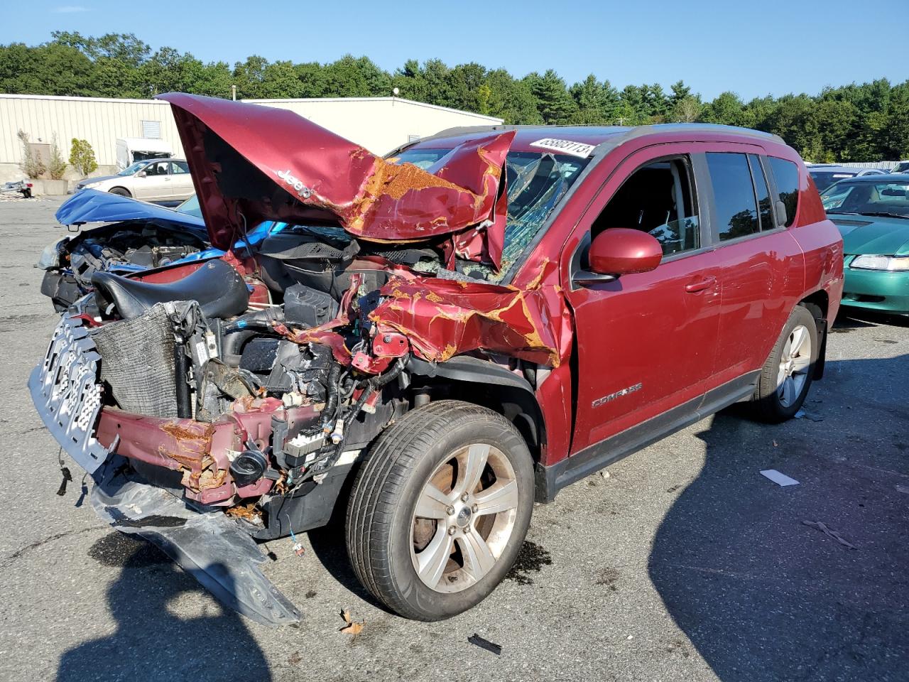 Obraz 1 z 2015 JEEP COMPASS LATITUDE 2015 z VIN 1C4NJDEB7FD304237