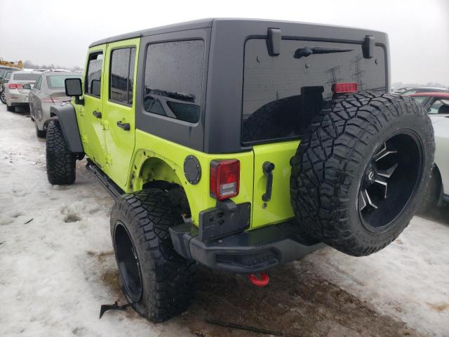 Image 2 of 2016 JEEP WRANGLER UNLIMITED RUBICON 2016 with VIN 1C4BJWFG2GL317283