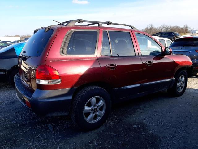 Image 3 of 2005 HYUNDAI SANTA FE GLS 2005 with VIN KM8SC13D15U890623