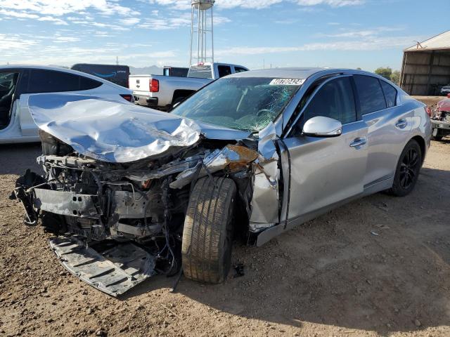 Image 1 of 2017 INFINITI Q50 PREMIUM 2017 with VIN JN1EV7AP4HM741383