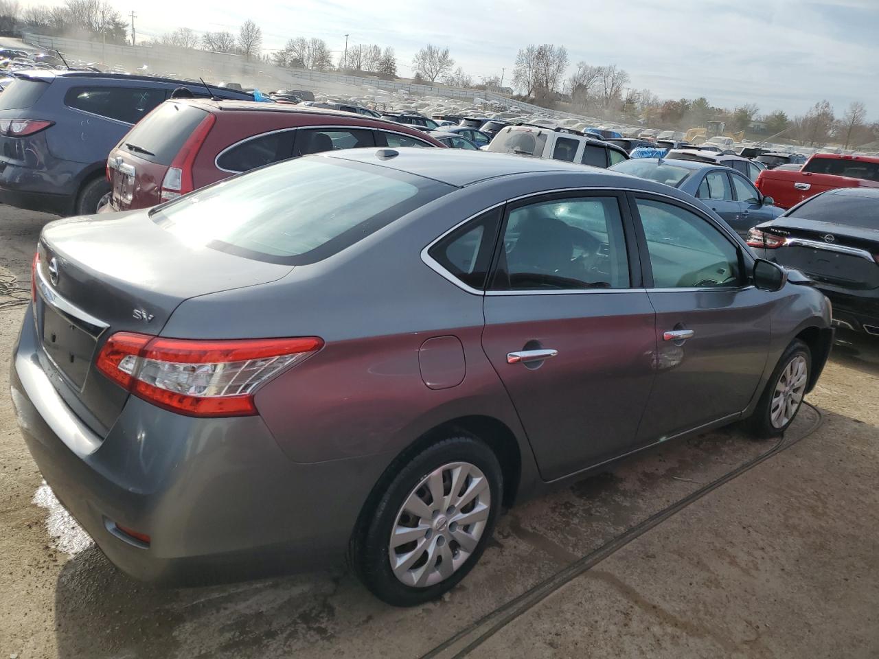 Image 3 of 2015 NISSAN SENTRA S 2015 with VIN 3N1AB7AP9FY252396