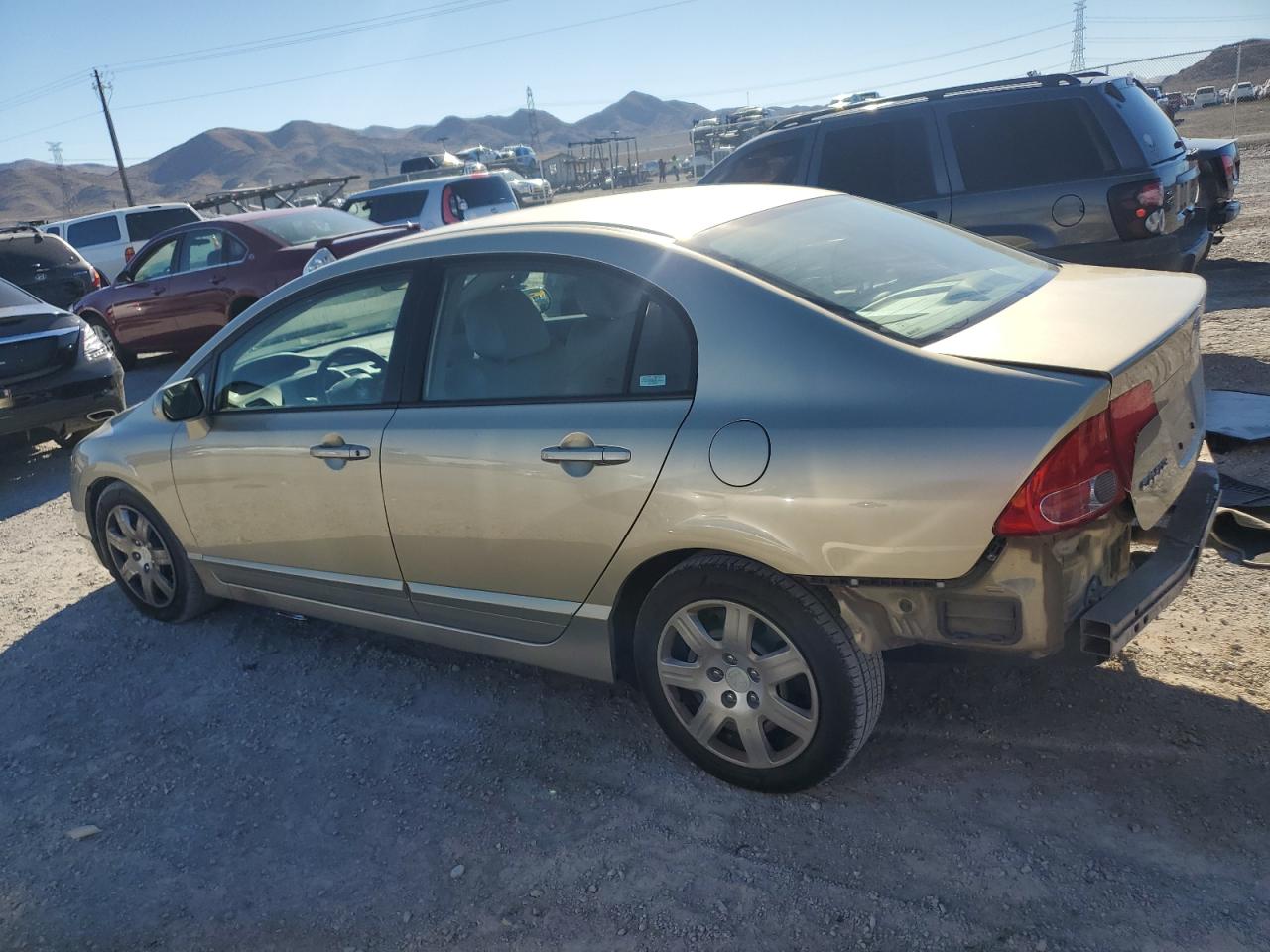 Image 2 of 2007 HONDA CIVIC LX 2007 with VIN 1HGFA16597L141482
