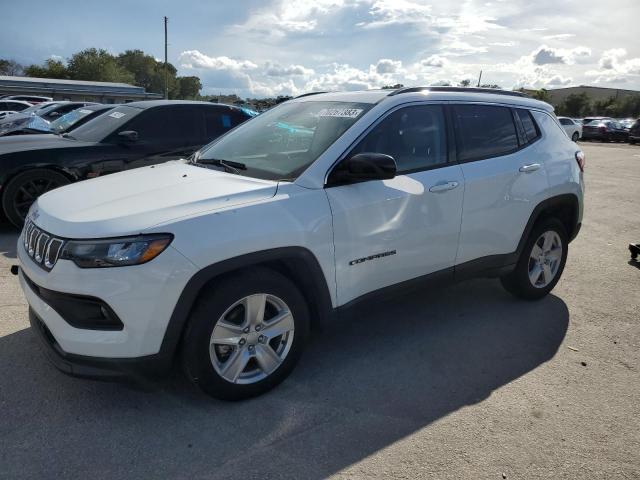 Image 1 of 2022 JEEP COMPASS LATITUDE 2022 with VIN 3C4NJCBB5NT166401