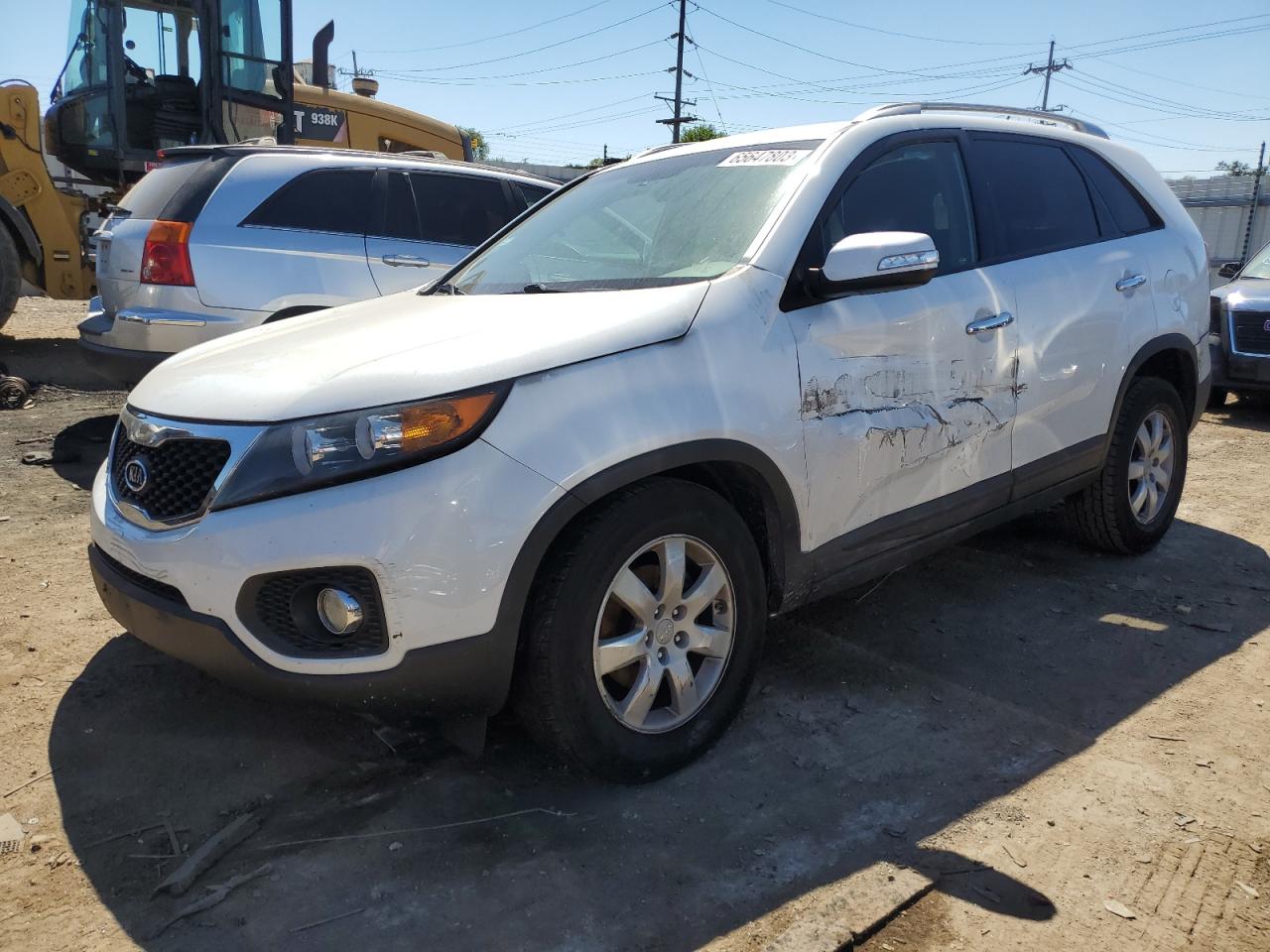 Image 1 of 2013 KIA SORENTO LX 2013 with VIN 5XYKT4A69DG390851