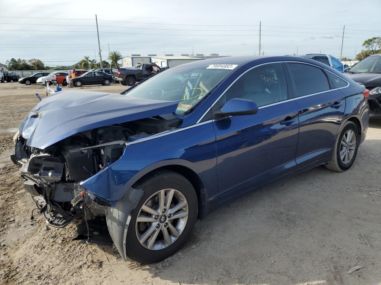Image 1 of 2015 HYUNDAI SONATA SE 2015 with VIN 5NPE24AF0FH215612