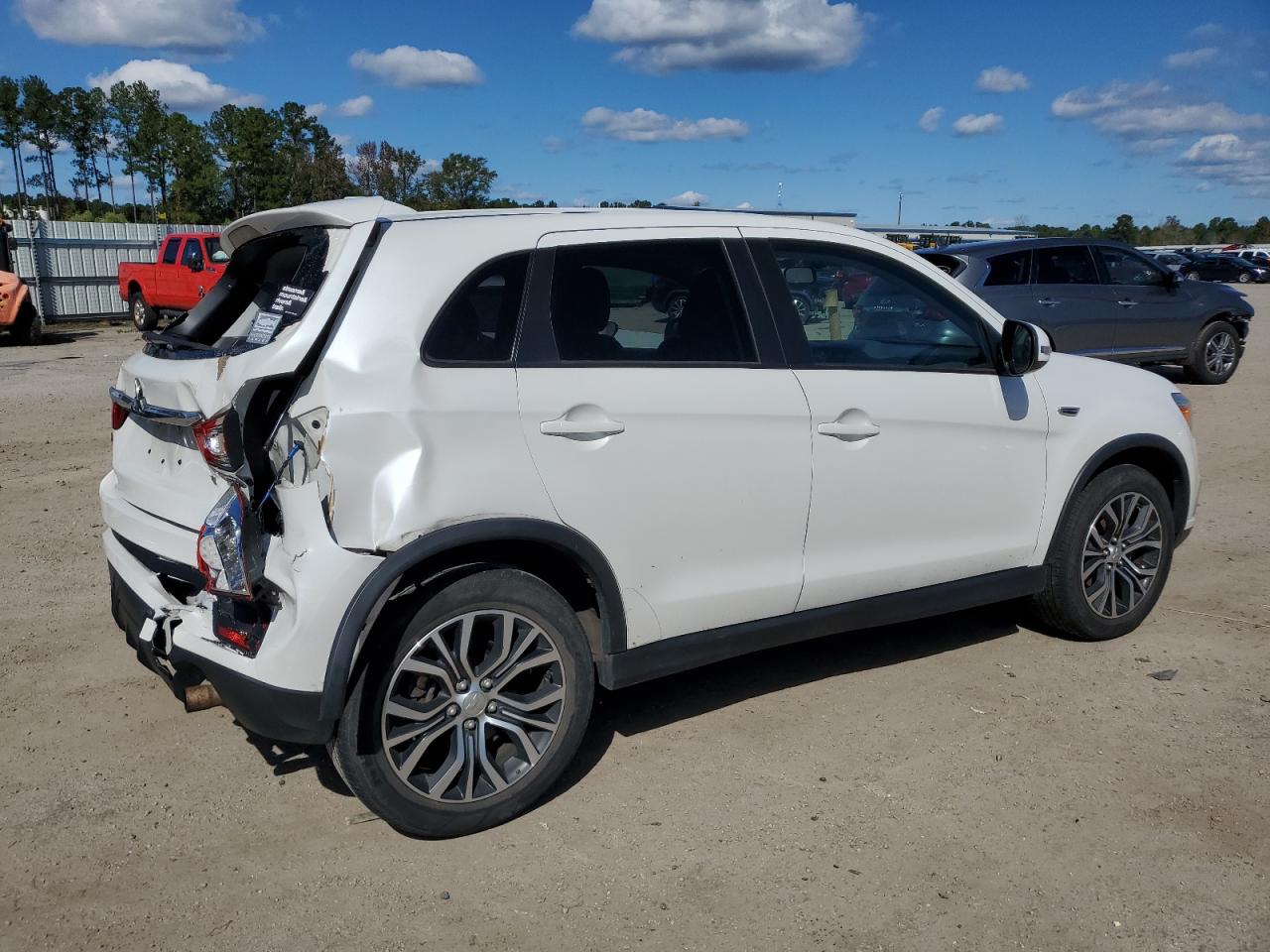 Image 3 of 2019 MITSUBISHI OUTLANDER SPORT ES 2019 with VIN JA4AR3AU1KU018395