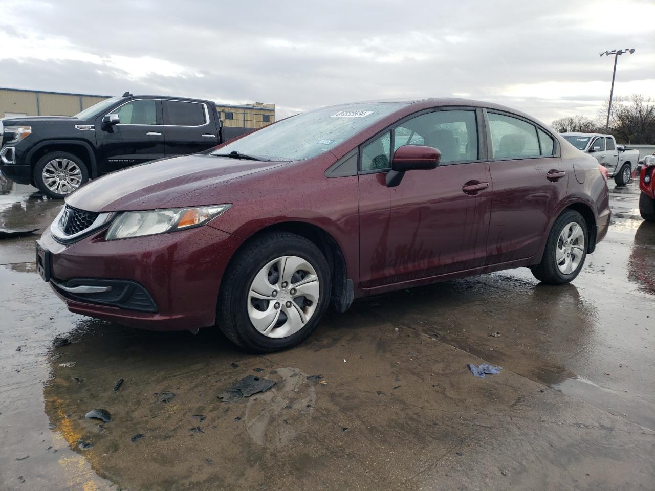 Obraz 1 z 2015 HONDA CIVIC LX 2015 z VIN 19XFB2F5XFE025118