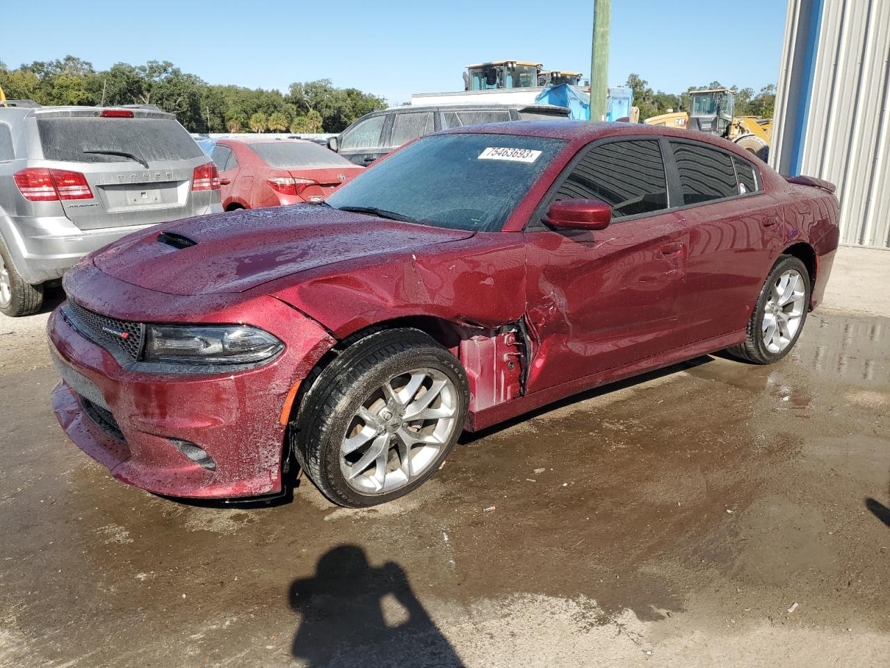 Изображение 1 2021 DODGE CHARGER GT 2021 с VIN 2C3CDXHG2MH561527