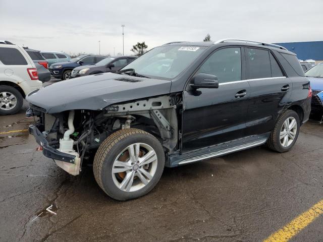 Image 1 of 2014 MERCEDES-BENZ ML-CLASS 350 4MATIC 2014 with VIN 4JGDA5HB3EA352374