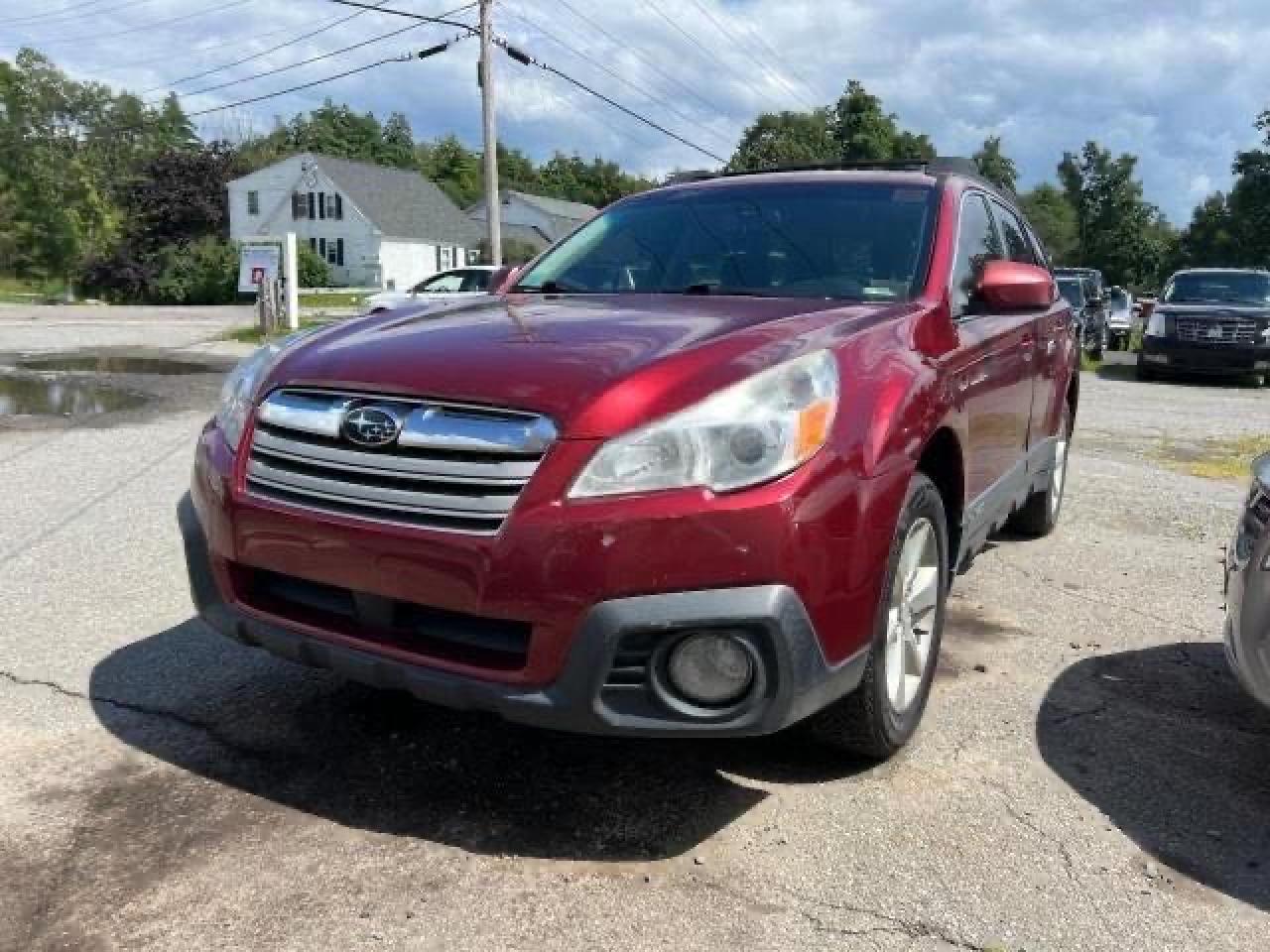 Image 2 of 2014 SUBARU OUTBACK 2.5I PREMIUM 2014 with VIN 4S4BRBDC5E3289912