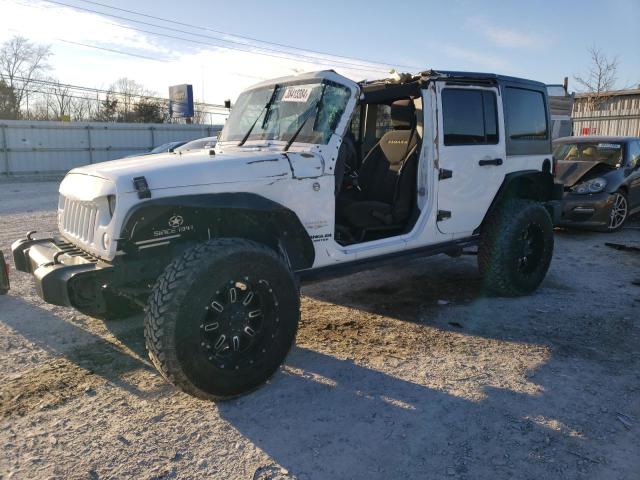 Image 1 of 2014 JEEP WRANGLER UNLIMITED SAHARA 2014 with VIN 1C4BJWEG8EL145047