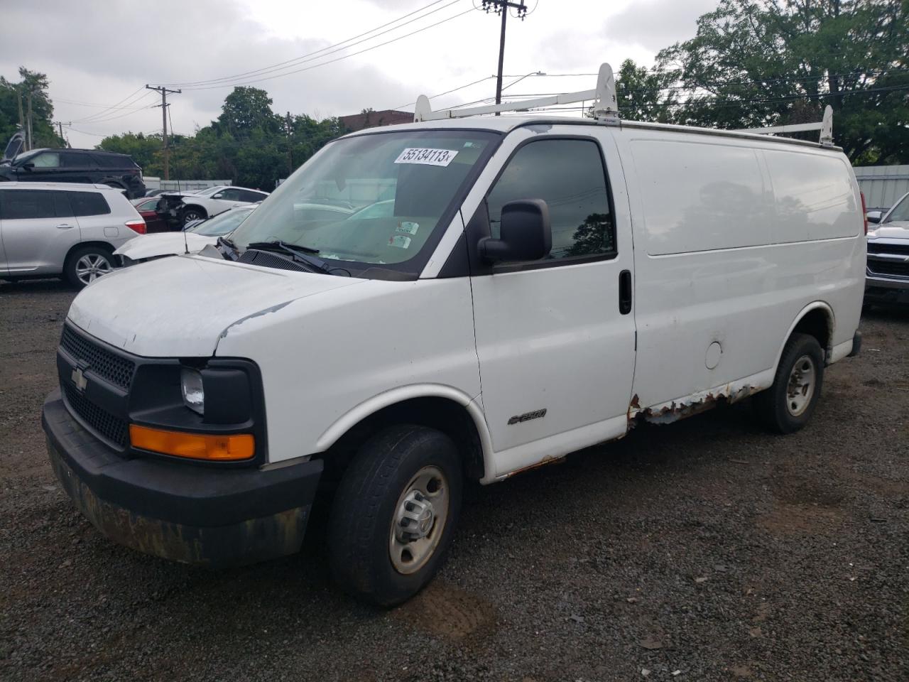 Image 1 of 2005 CHEVROLET EXPRESS G2500  2005 with VIN 1GCGG25V451103501