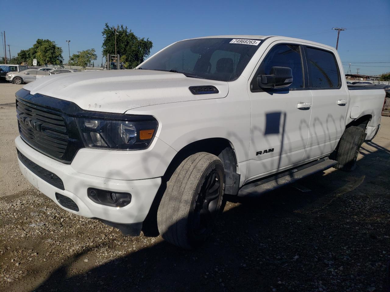 Image 1 of 2021 RAM 1500 BIG HORN/LONE STAR 2021 with VIN 1C6RREFG0MN689939