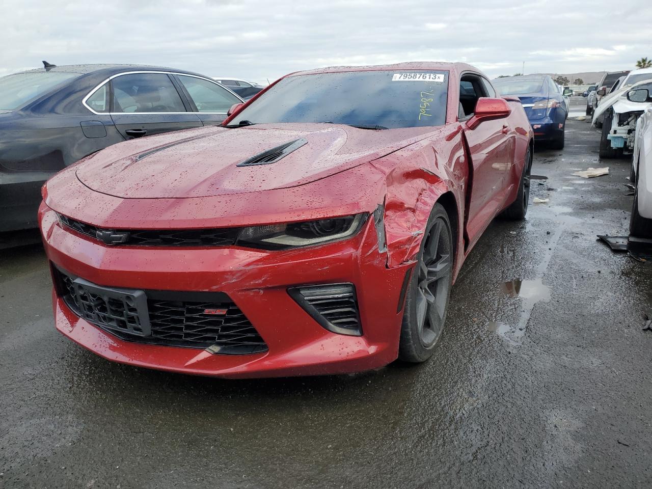 Image 1 of 2017 CHEVROLET CAMARO SS 2017 with VIN 1G1FG1R74H0144795