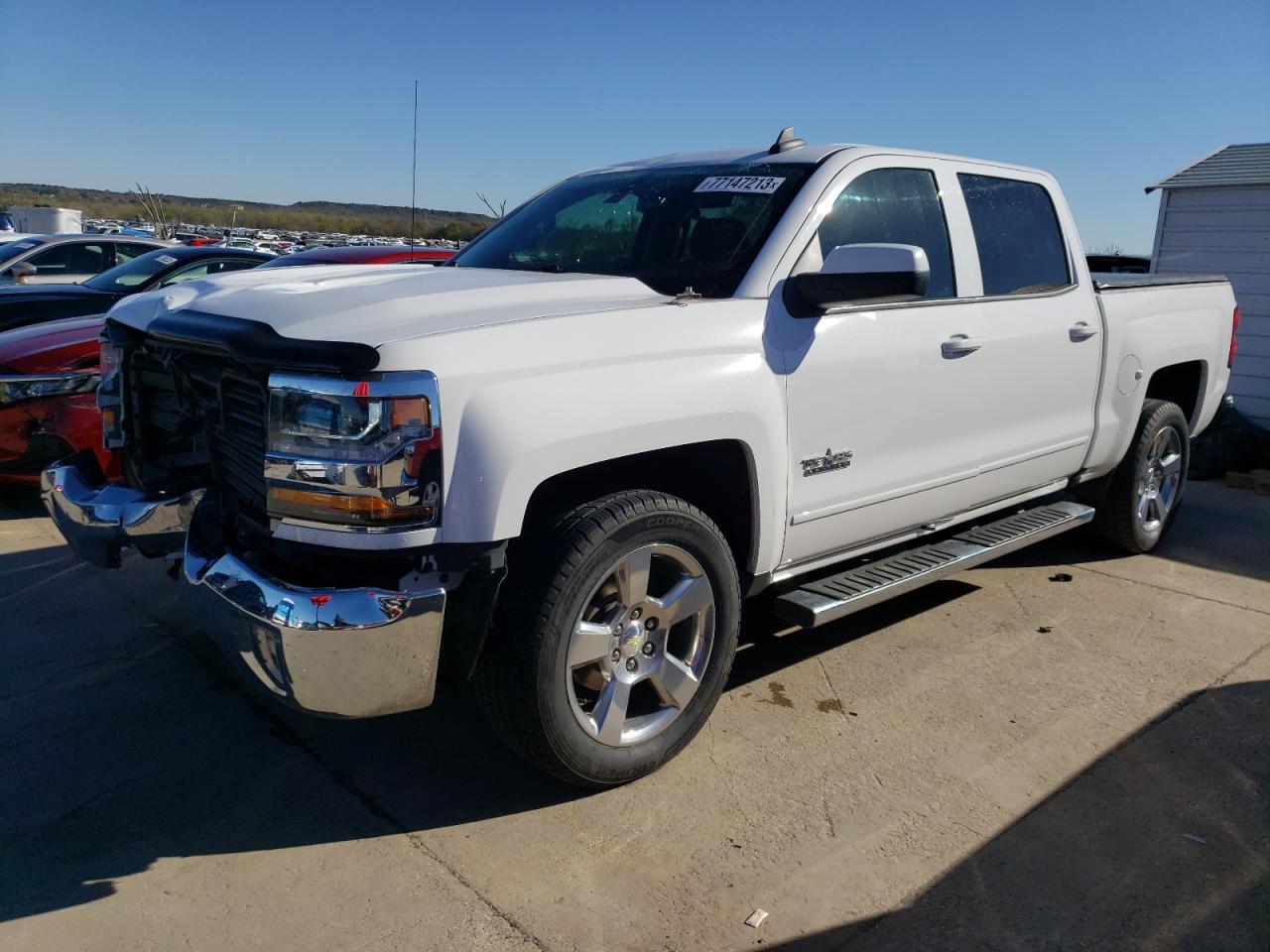 Изображение 1 2018 CHEVROLET SILVERADO C1500 LT 2018 с VIN 3GCPCREC7JG280445