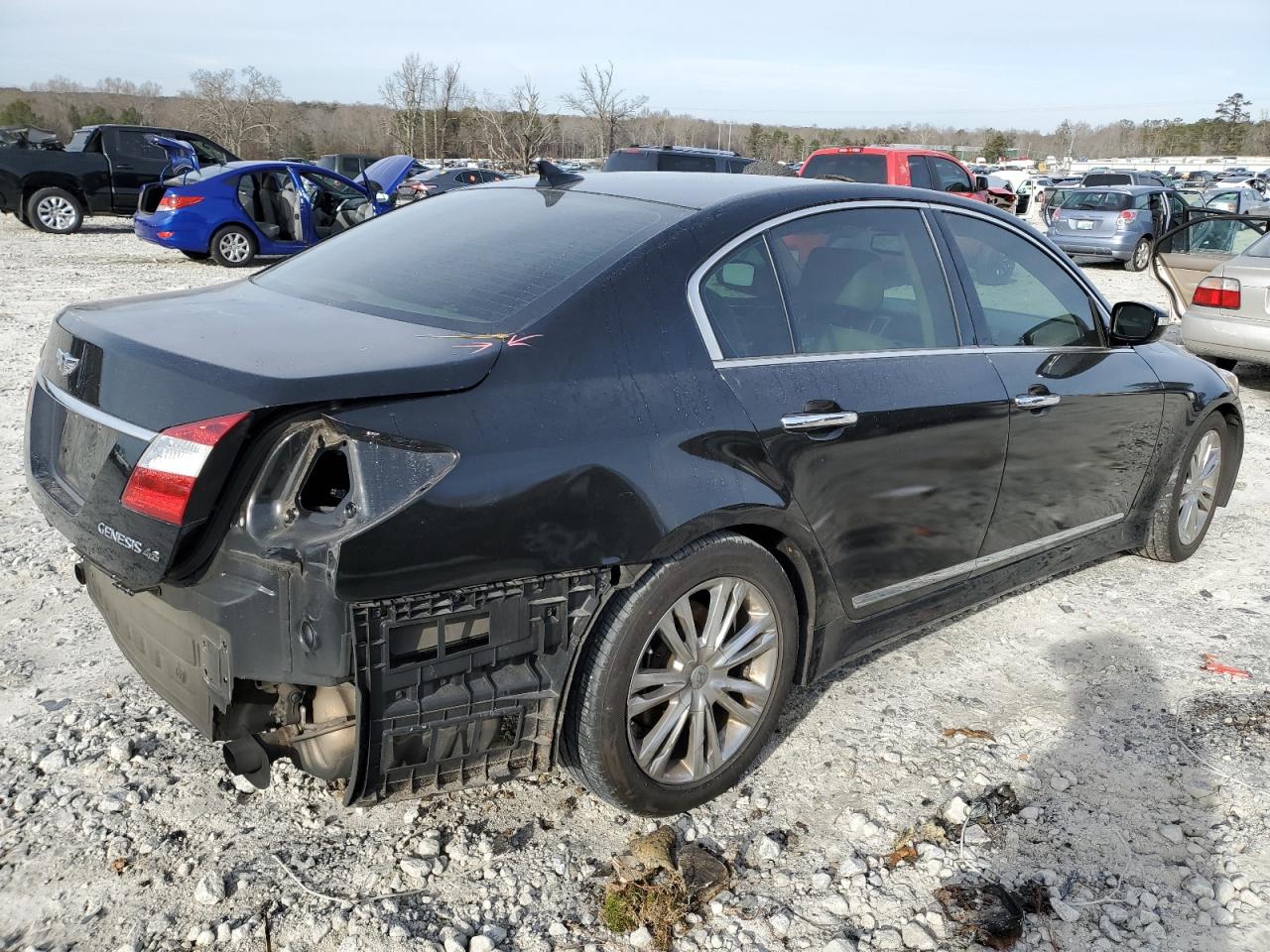 Изображение 3 2012 HYUNDAI GENESIS 4.6L 2012 с VIN KMHGC4DF9CU175643