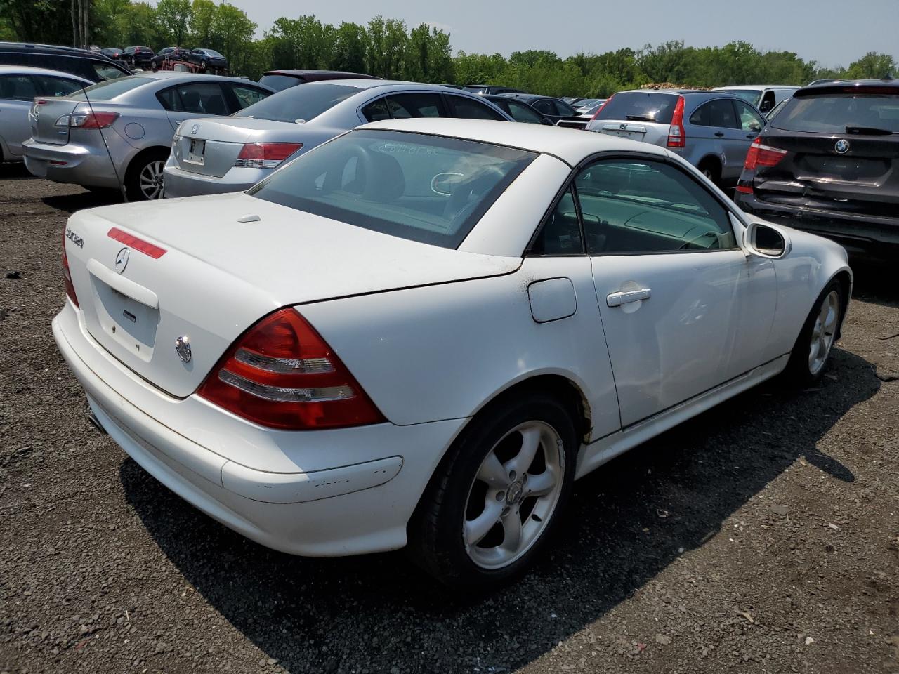 Изображение 3 2001 MERCEDES-BENZ SLK 320 2001 с VIN WDBKK65F61F211025