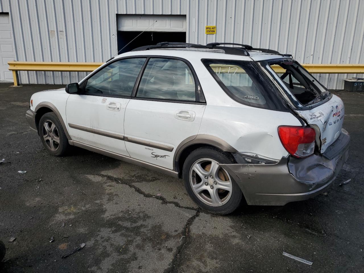 Изображение 2 2002 SUBARU IMPREZA OUTBACK SPORT 2002 с VIN JF1GG68572H828540