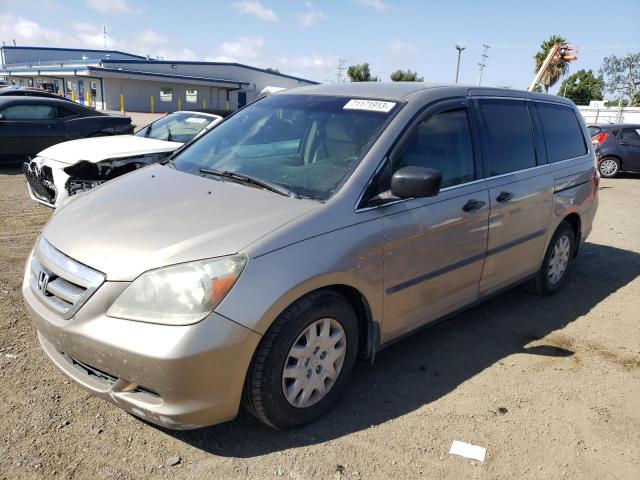 Изображение 1 2006 HONDA ODYSSEY LX 2006 с VIN 5FNRL382X6B117410