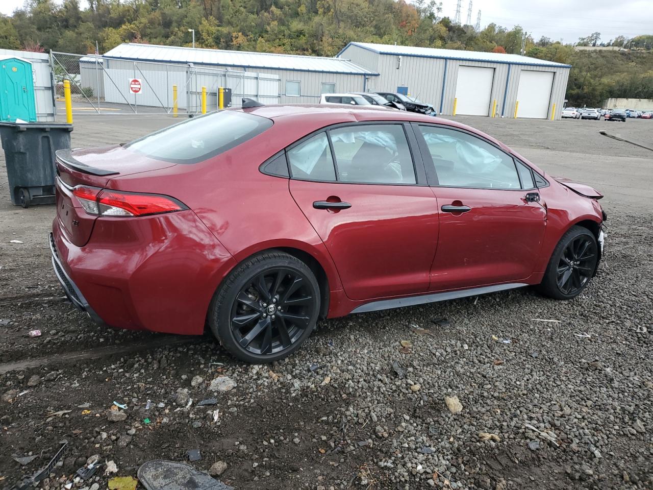 Image 3 of 2022 TOYOTA COROLLA SE 2022 with VIN 5YFS4MCE5NP107148