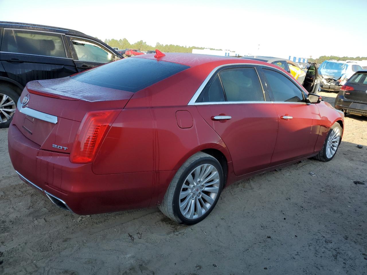 Image 3 of 2014 CADILLAC CTS PERFORMANCE COLLECTION 2014 with VIN 1G6AY5SX6E0129309