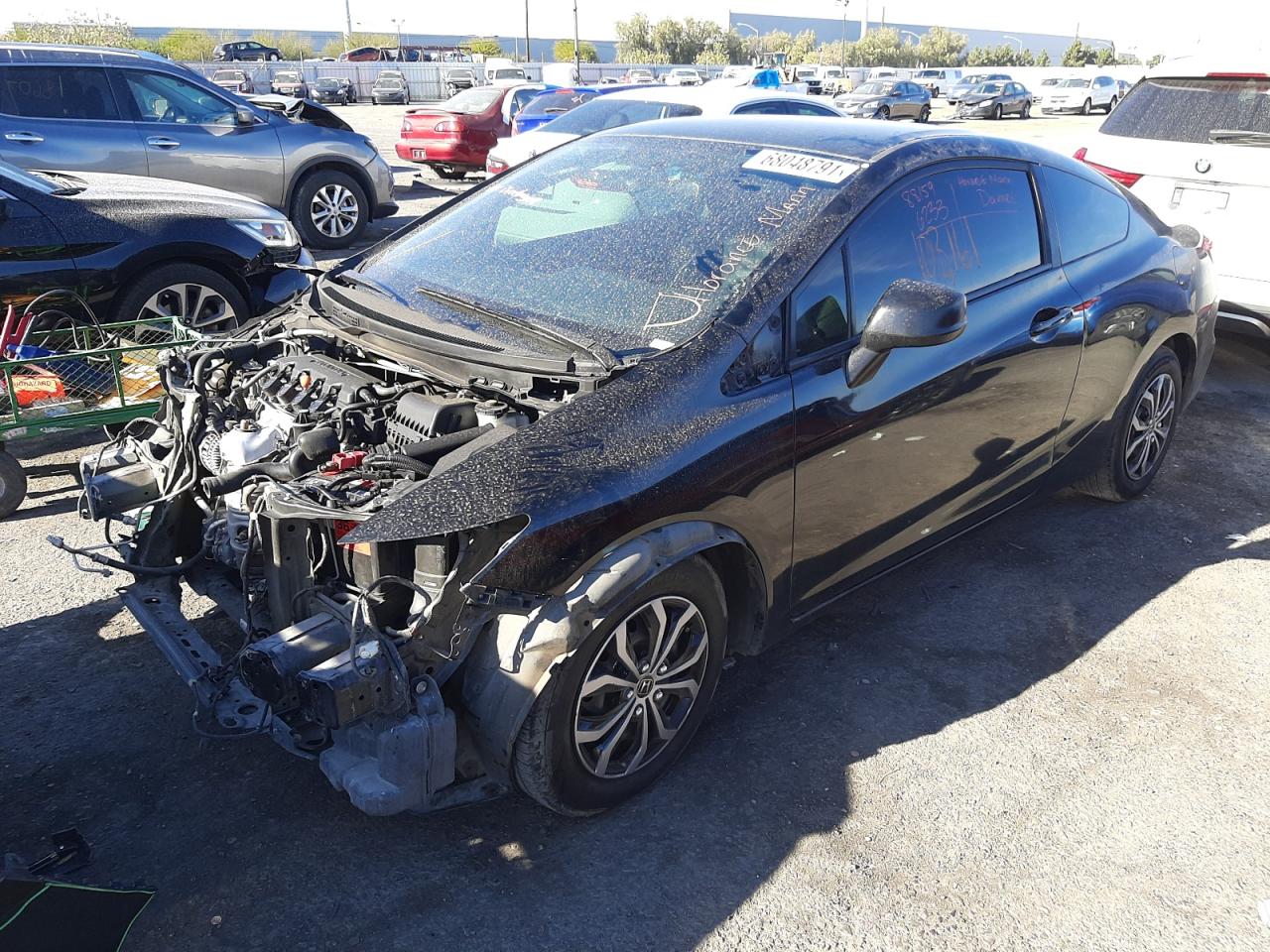 Изображение 2 2013 HONDA CIVIC LX 2013 с VIN 2HGFG3B56DH513174