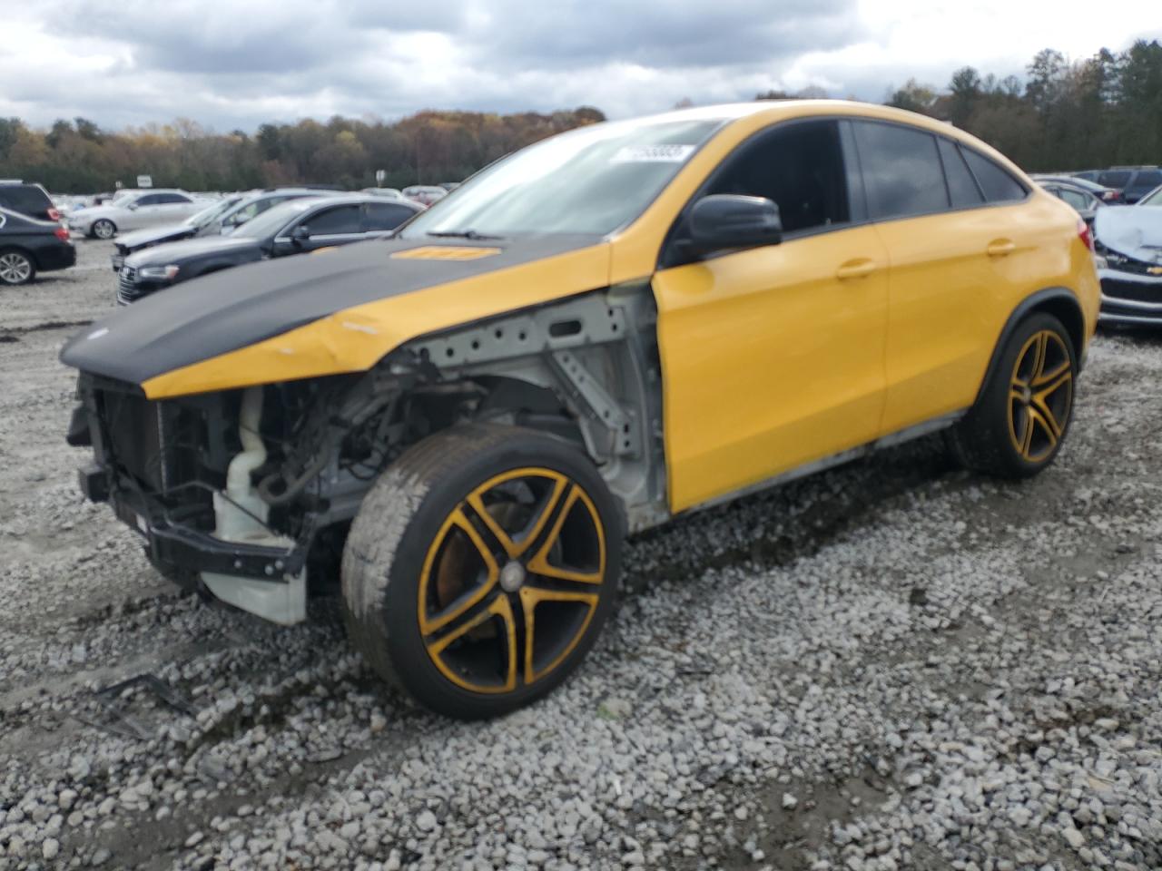 Image 1 of 2016 MERCEDES-BENZ GLE COUPE 450 4MATIC 2016 with VIN 4JGED6EBXGA016942