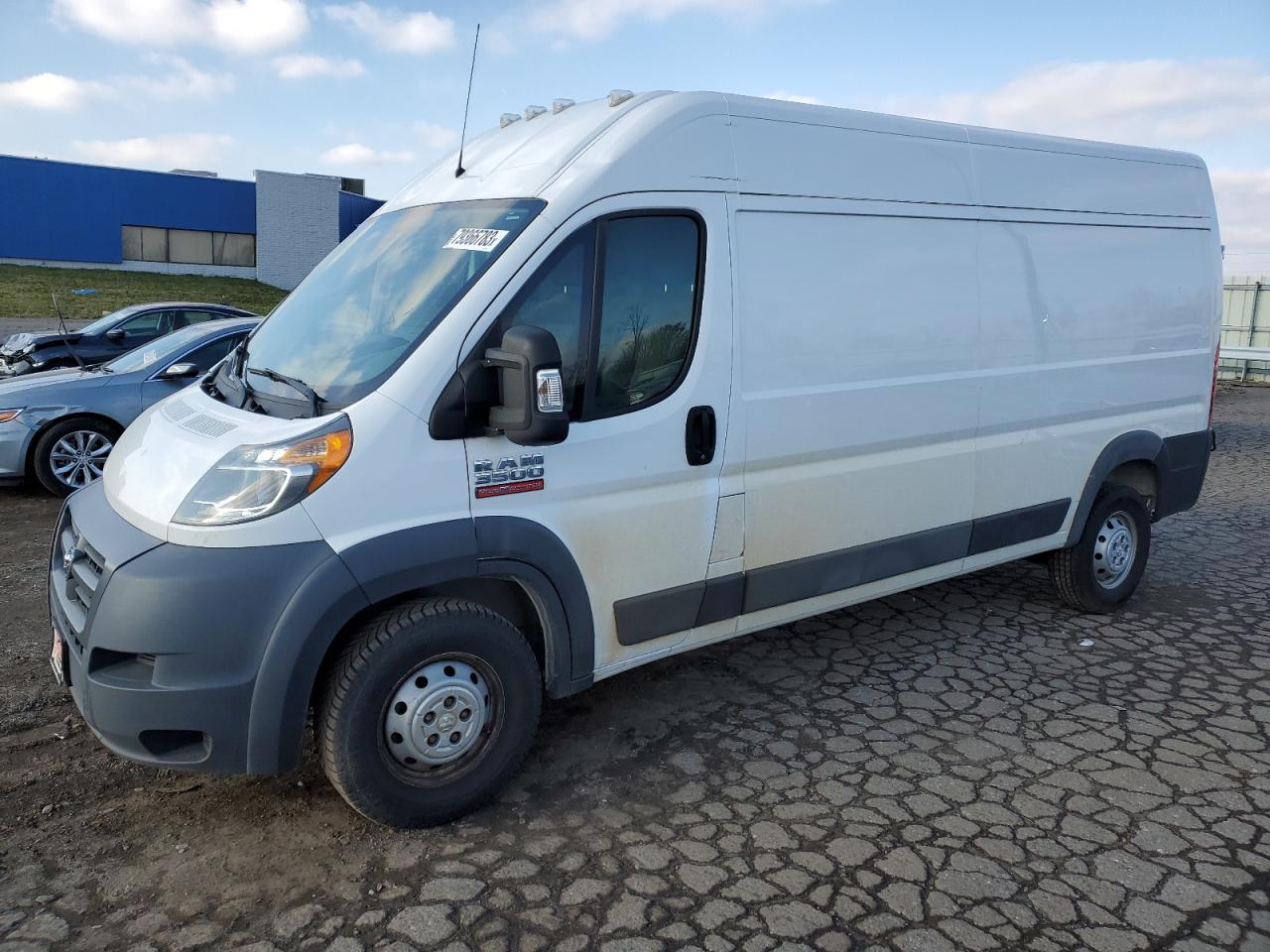 Image 1 of 2018 RAM PROMASTER 3500 3500 HIGH 2018 with VIN 3C6URVHG3JE140632