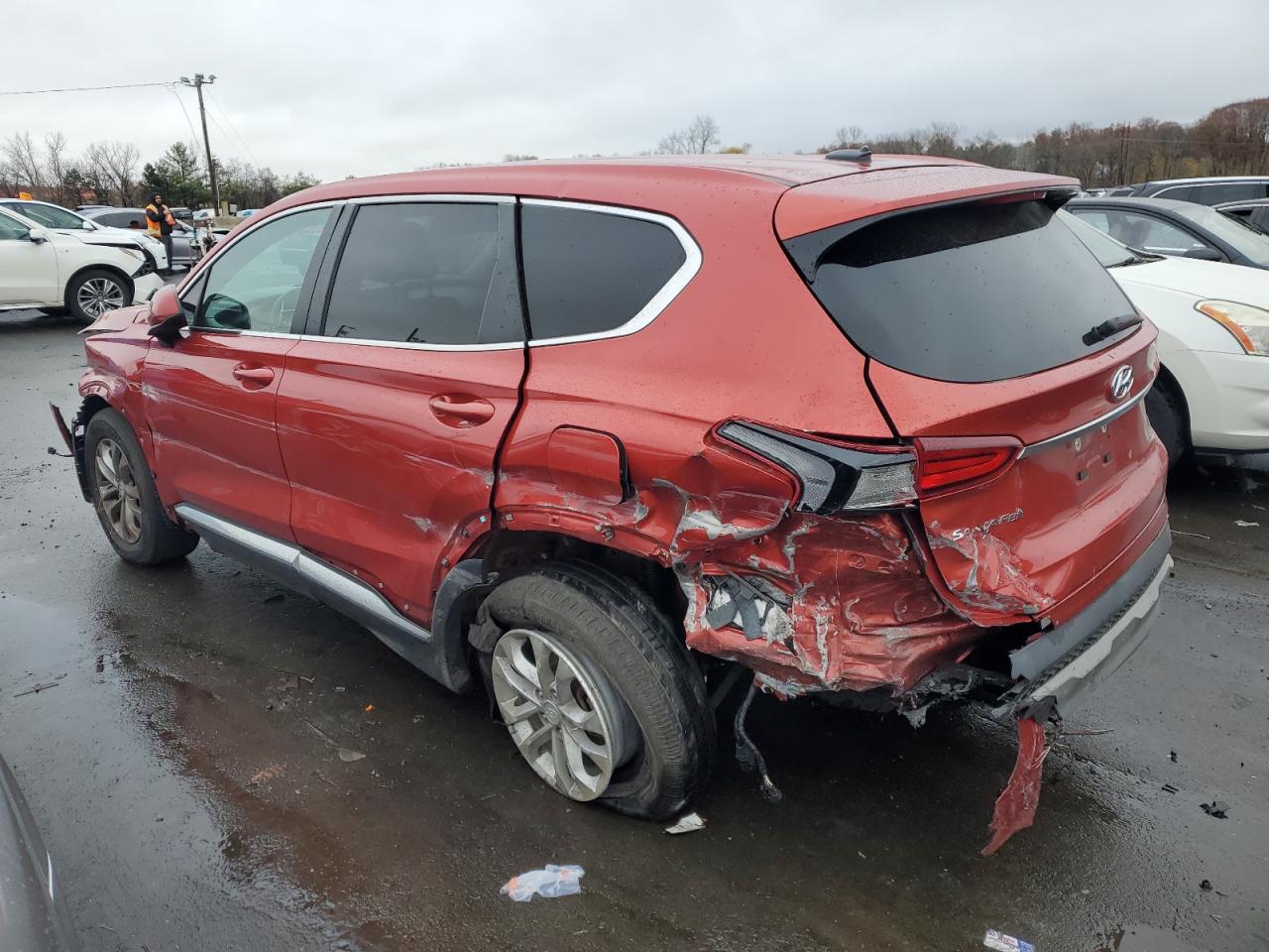 Image 2 of 2020 HYUNDAI SANTA FE SE 2020 with VIN 5NMS23AD3LH176647