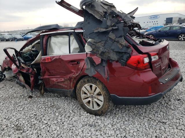 Изображение 2 2017 SUBARU OUTBACK 2.5I PREMIUM 2017 с VIN 4S4BSACC4H3301715