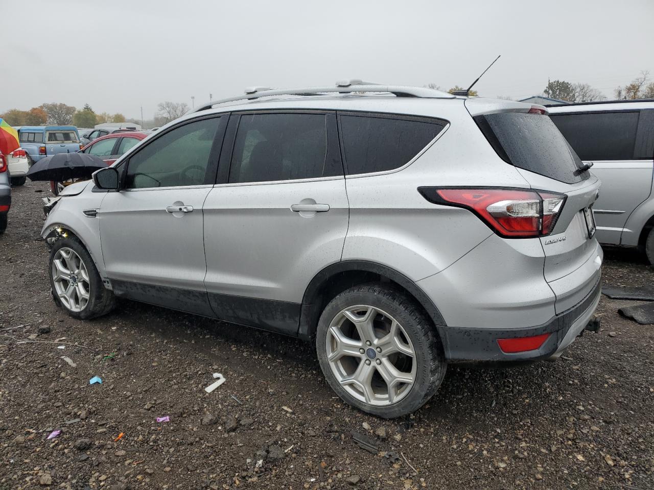Image 2 of 2017 FORD ESCAPE TITANIUM 2017 with VIN 1FMCU0J96HUE86151