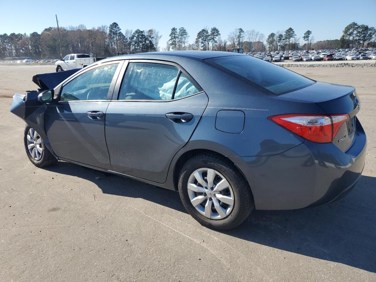 Image 2 of 2015 TOYOTA COROLLA L 2015 with VIN 2T1BURHE9FC246772