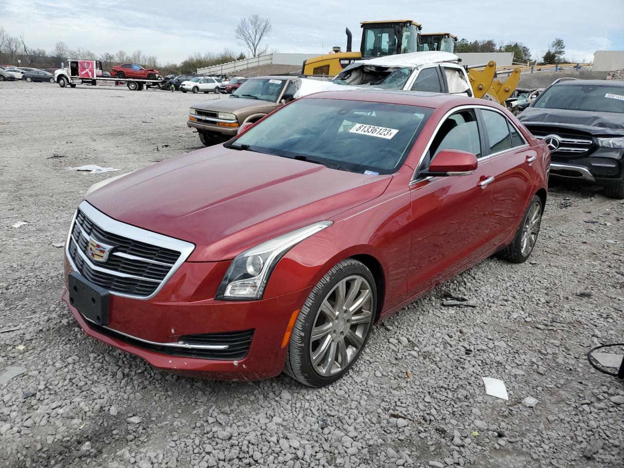 Image 1 of 2015 CADILLAC ATS LUXURY 2015 with VIN 1G6AH5RX5F0126988