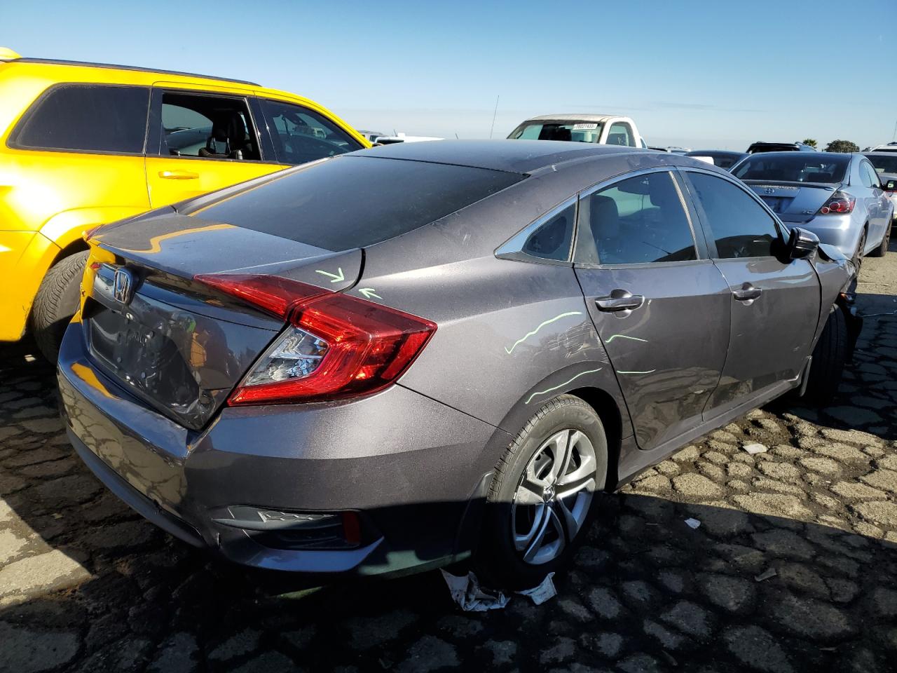 Image 3 of 2017 HONDA CIVIC LX 2017 with VIN 2HGFC2F52HH525523