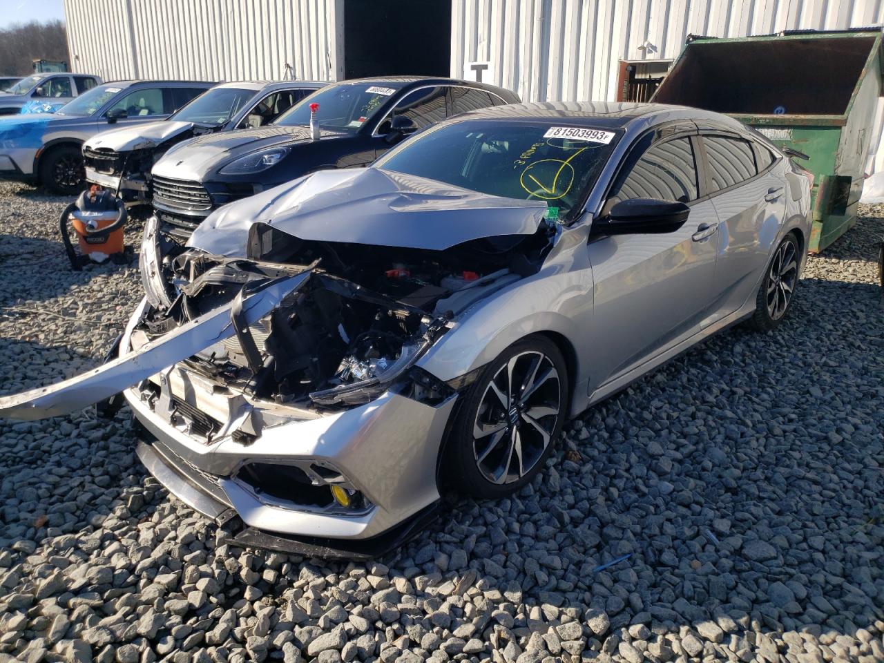 Image 1 of 2017 HONDA CIVIC SI 2017 with VIN 2HGFC1E55HH702724