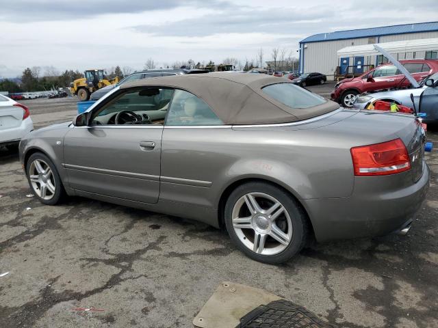 Image 2 of 2008 AUDI A4 2.0T CABRIOLET QUATTRO 2008 with VIN WAUDF48H98K009357