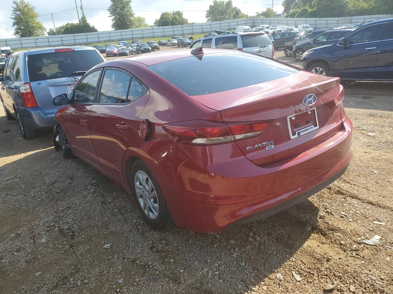 Изображение 2 2017 HYUNDAI ELANTRA SE 2017 с VIN KMHD74LF3HU091690