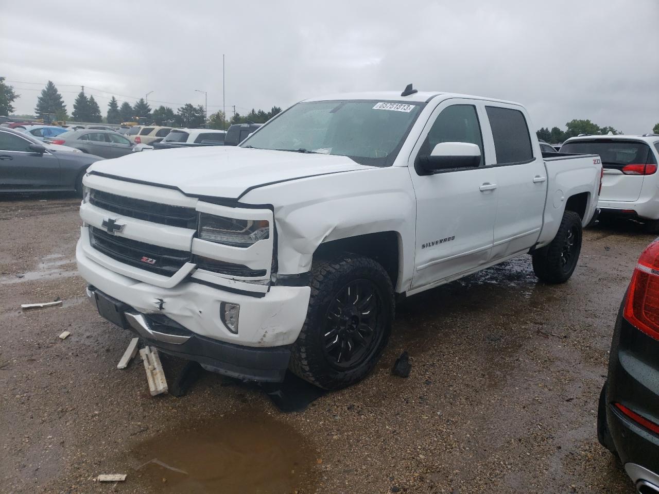 Изображение 1 2018 CHEVROLET SILVERADO K1500 LT 2018 с VIN 3GCUKREC5JG567403