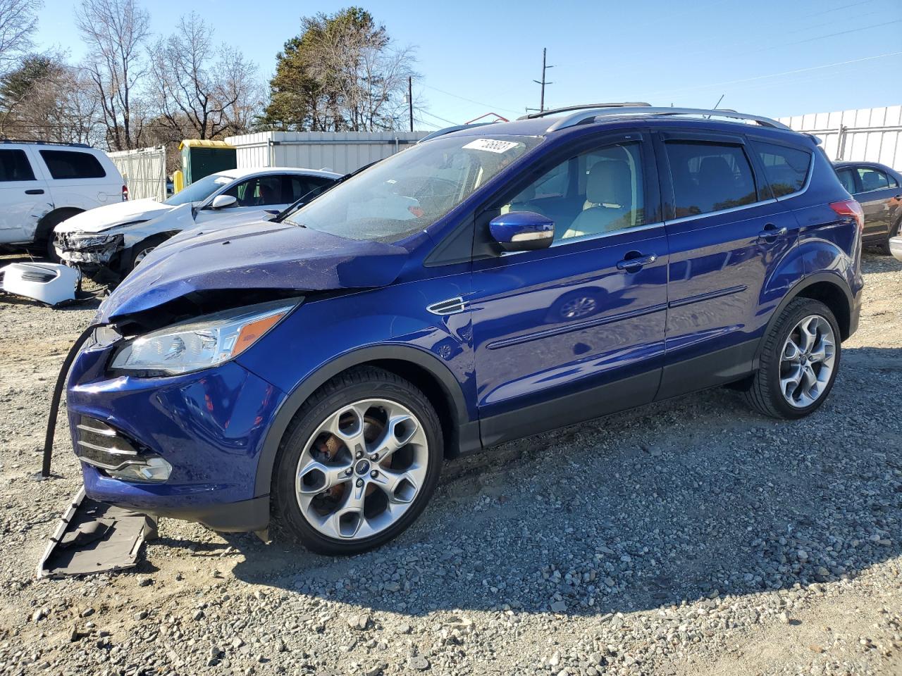 Image 1 of 2016 FORD ESCAPE TITANIUM 2016 with VIN 1FMCU0JX8GUA49541