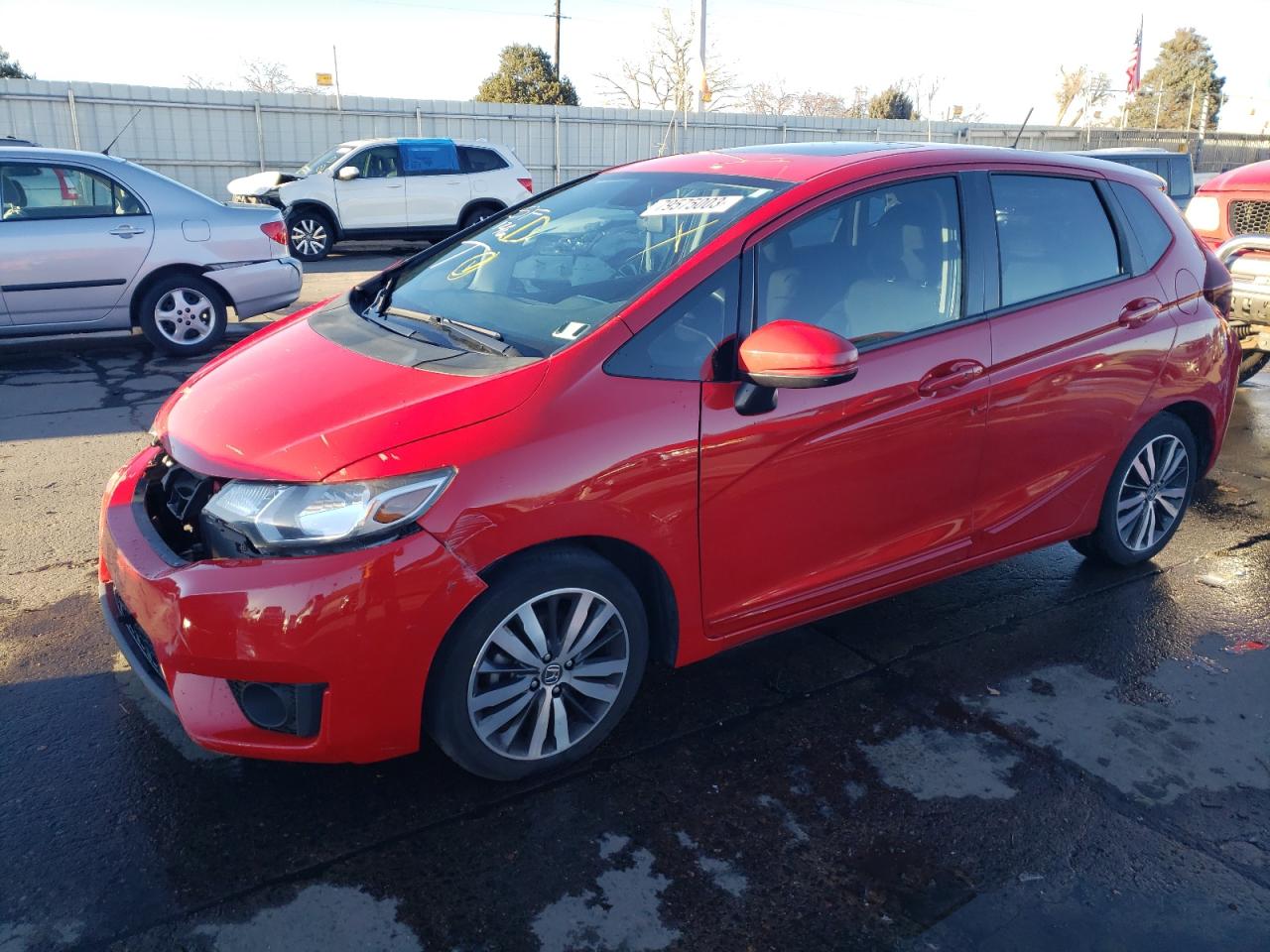 Изображение 1 2015 HONDA FIT EX 2015 с VIN 3HGGK5H85FM738772